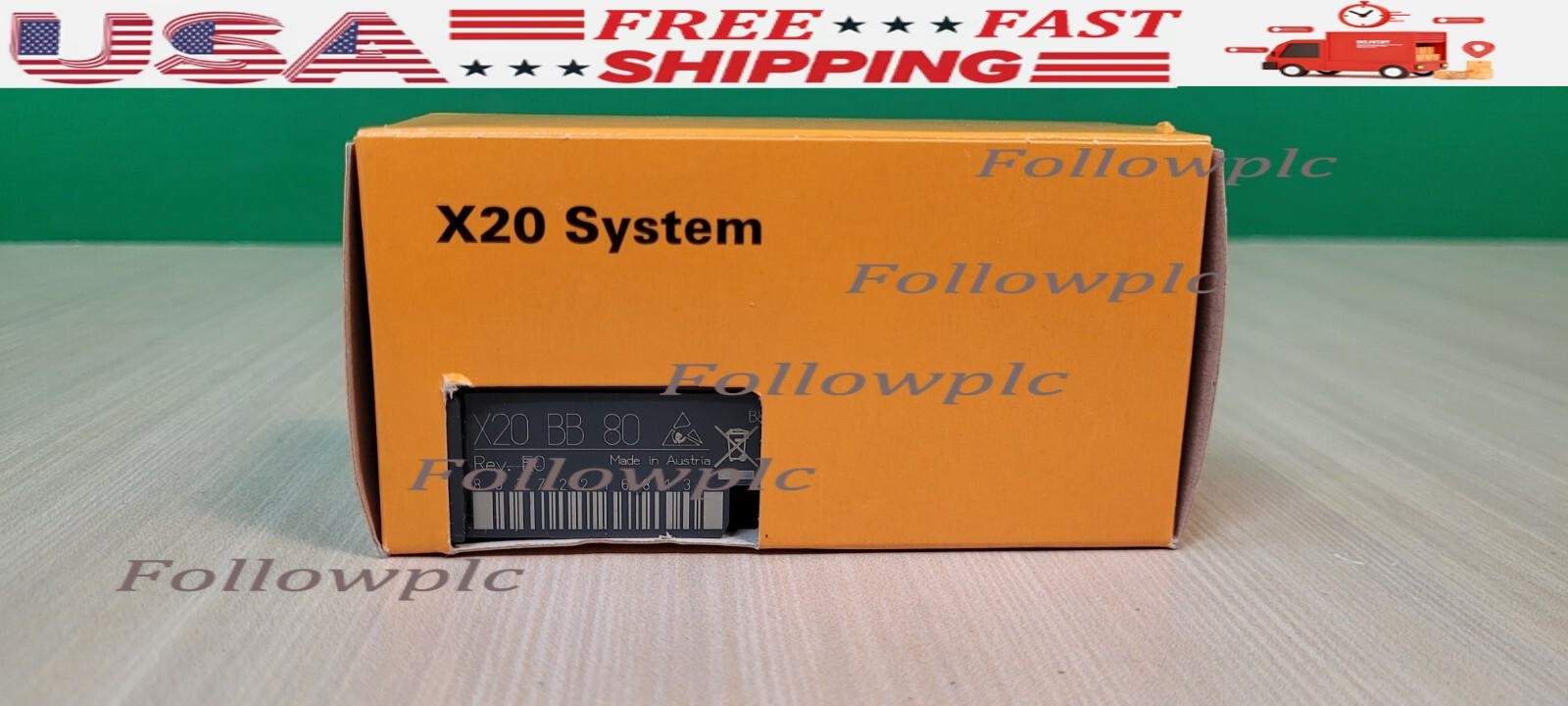 US Free TAX B&R X20BB80 X20 BB 80 Module New In Box Fast Free USA Shipping