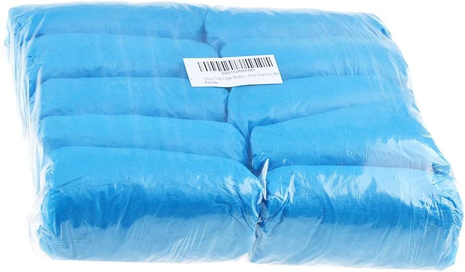 Disposable PP Shoes Cover 100PCS 100% Latex Free Non-Woven Water Resistant