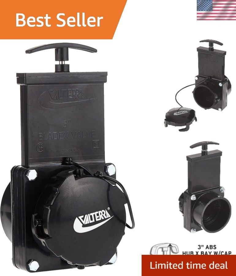 3-Inch Hub x 3-Inch Bayonet Valve Assembly – Versatile Plumbing Solution