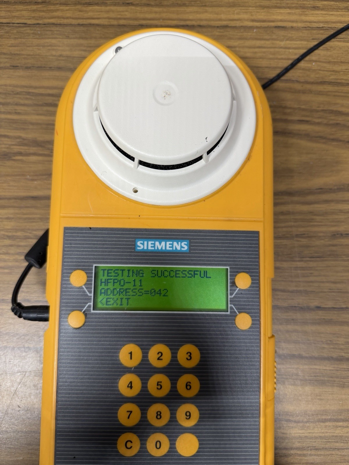 Siemens HFPO-11 Addressable Photoelectric Fire Alarm Detector DPU Tested
