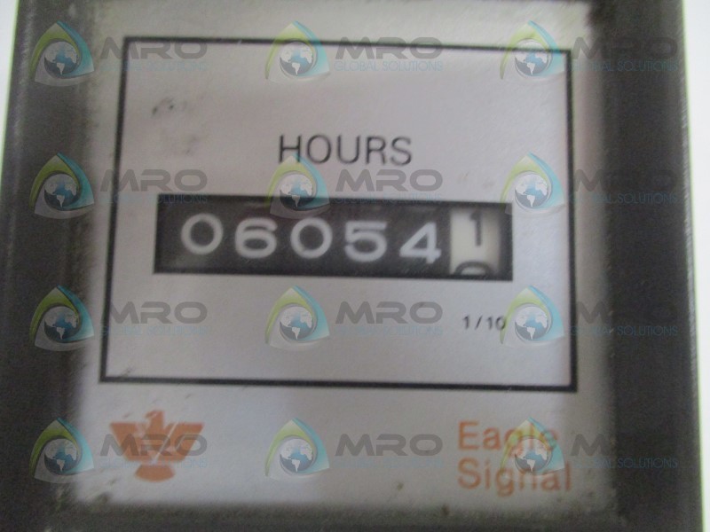 EAGLE SIGNAL HK410A6 HOURS 6-DIGIT TIMER TOTALIZER UNMP