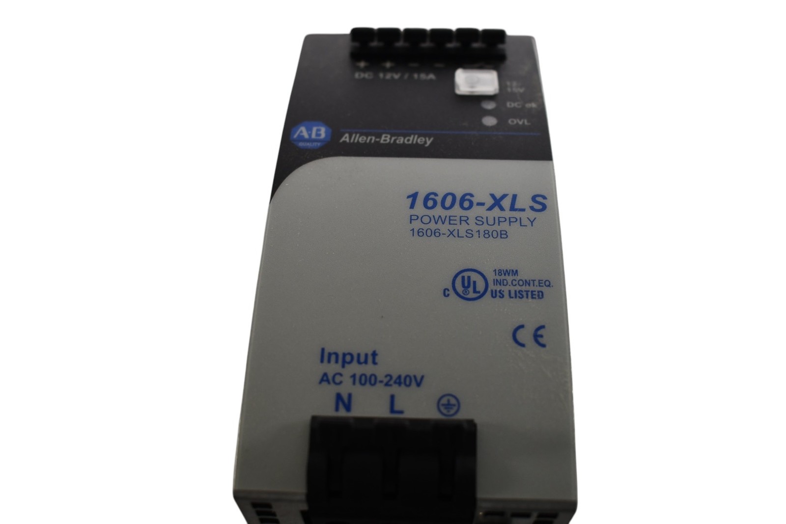 NEW Allen Bradley 1606-XLS180B Power Supply, Bulletin 1606 XLS Performance, 100