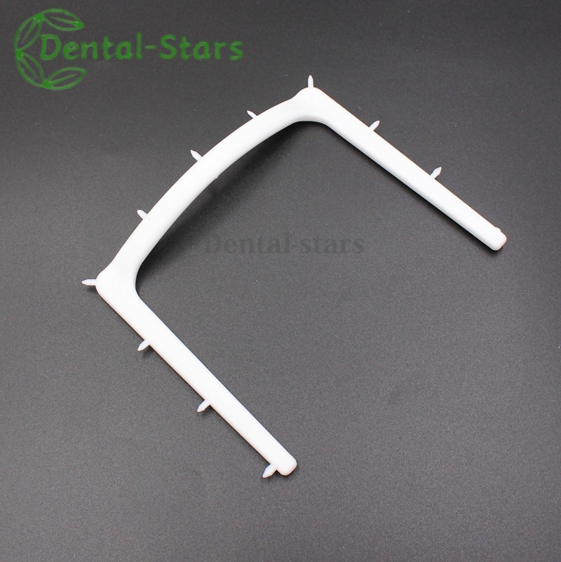 5/100Pcs Rubber Dam Frame Dental Autoclavable Dam Holder Instruments 130 x 100mm