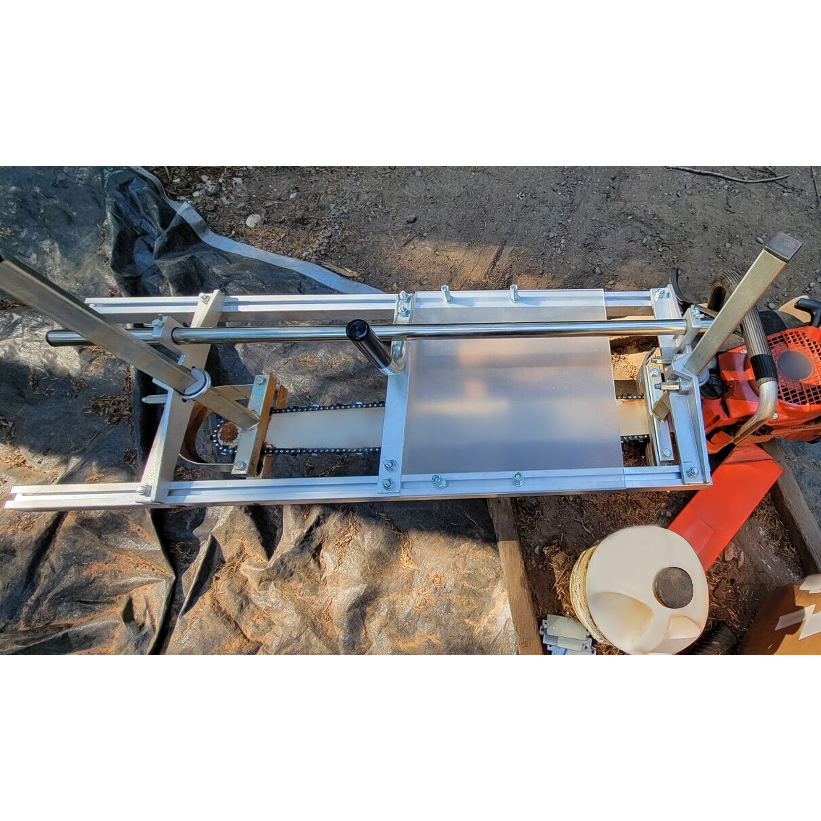 Chainsaw Mill 14″-36″ Portable Chain Saw Mill Aluminum Steel Planking Lumber