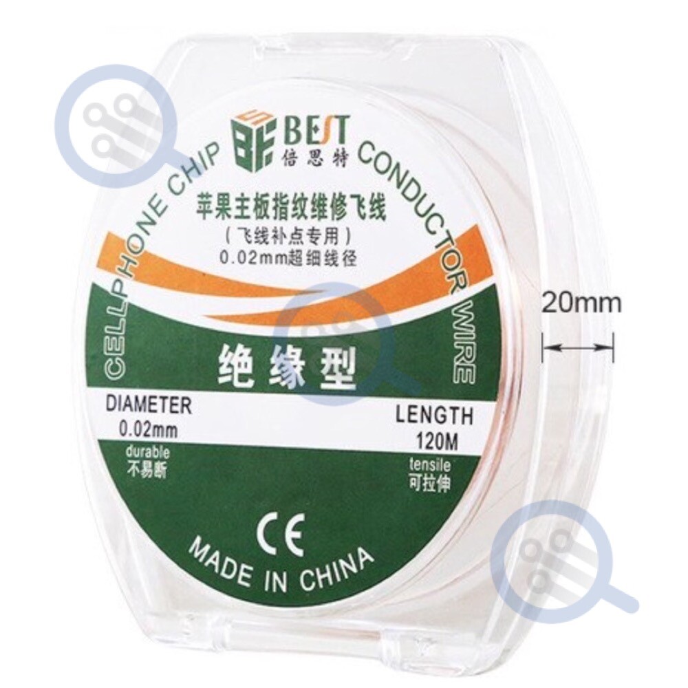 0.02mm Jumper Wire Best Brand (Coated) for Microsoldering