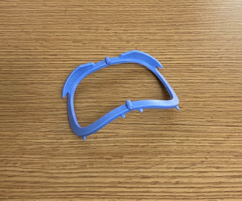 Plastic Rubber Dam Frame Dental Foldable Hager Light X-Ray Film Bracket