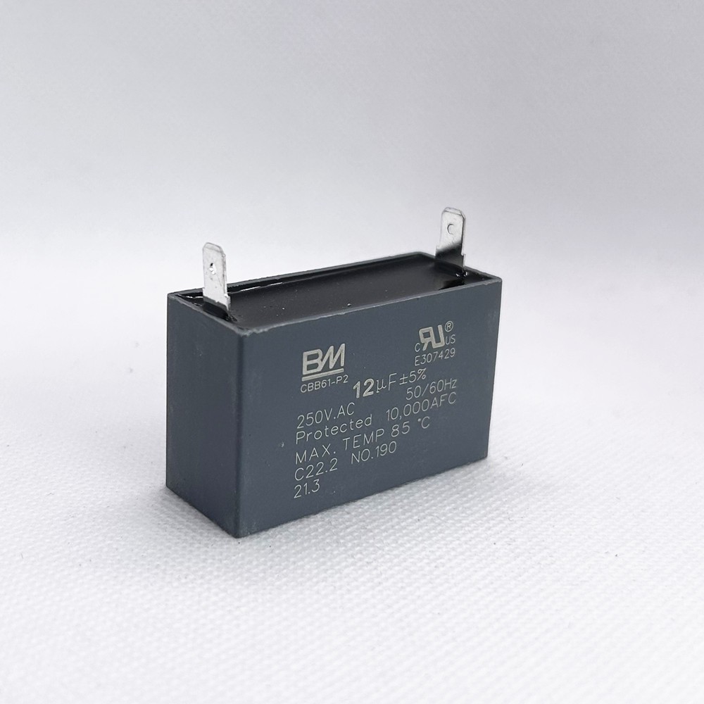 CBB61 250V 4/5/6/8/10/12/15/20/24/25 UF Fan Motor RUN Capacitor 2 PINS