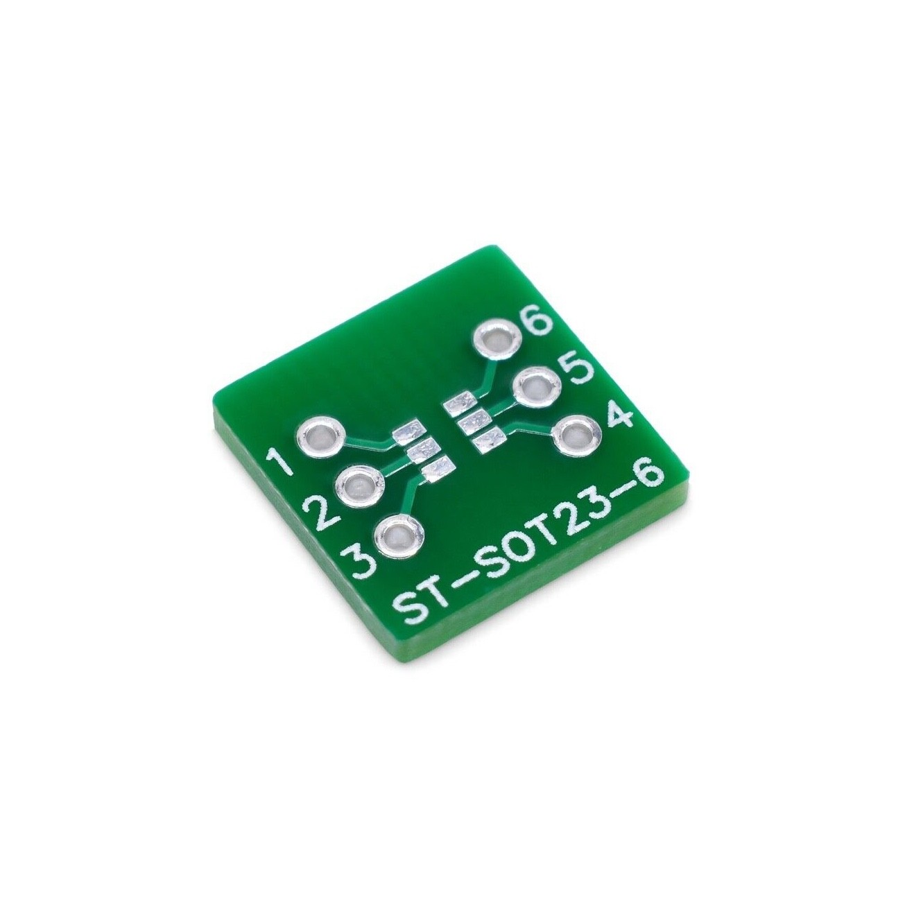 SOT23-6 (6 Pin) SMD to DIP Adapter, PCB Breadboard Adapter ST-SOT23-6, 5 Pieces