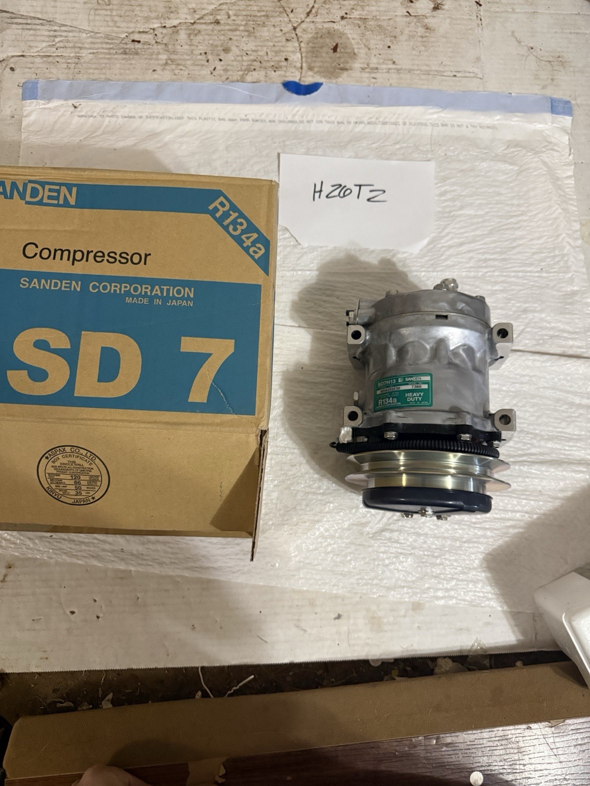 sanden sd7h13 7360 AC Compressor New In Box