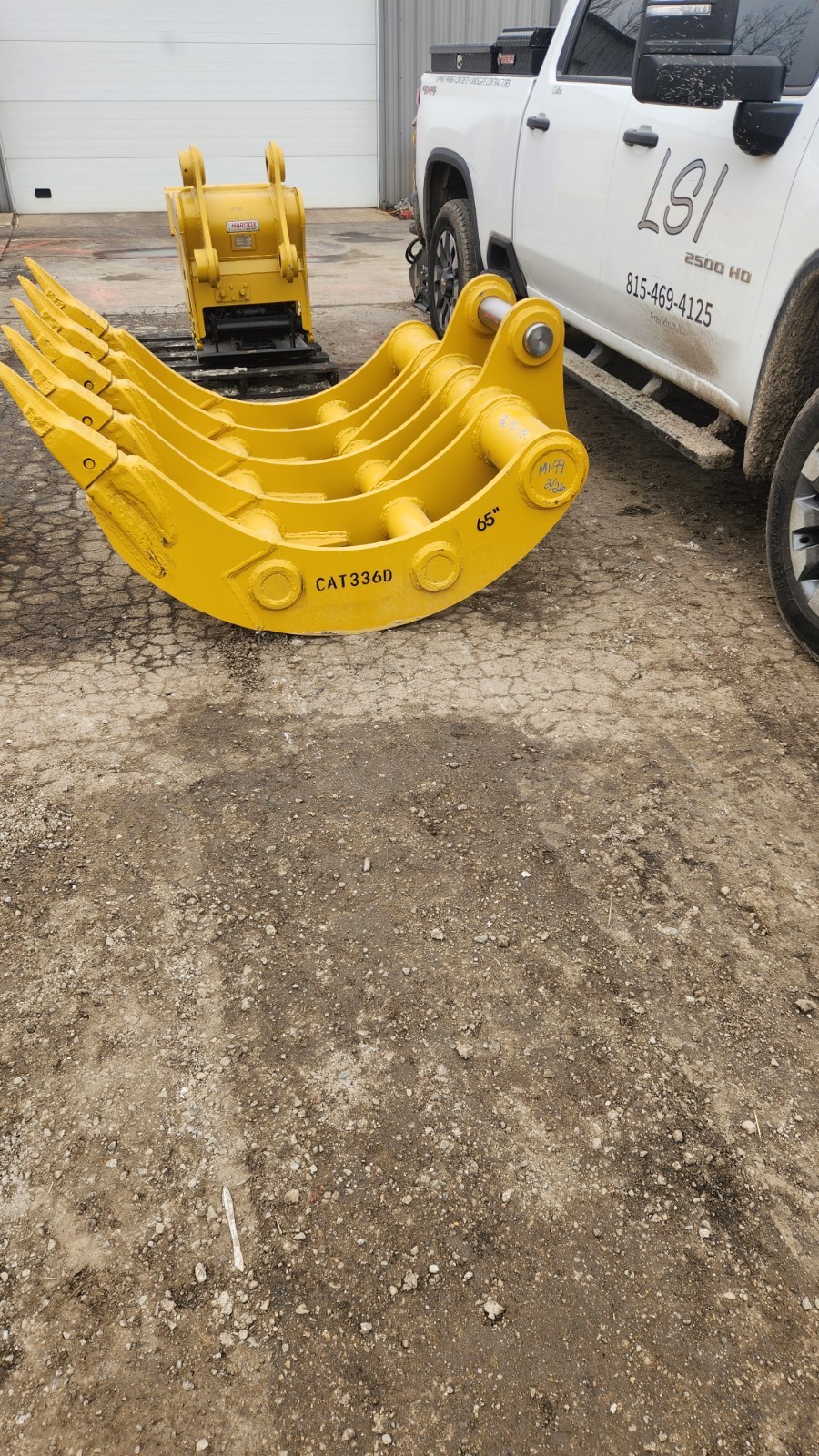 SEVERE DUTY Caterpillar 330 336 DB Linkage Root Rake CAT Excavator 90mm 100mm