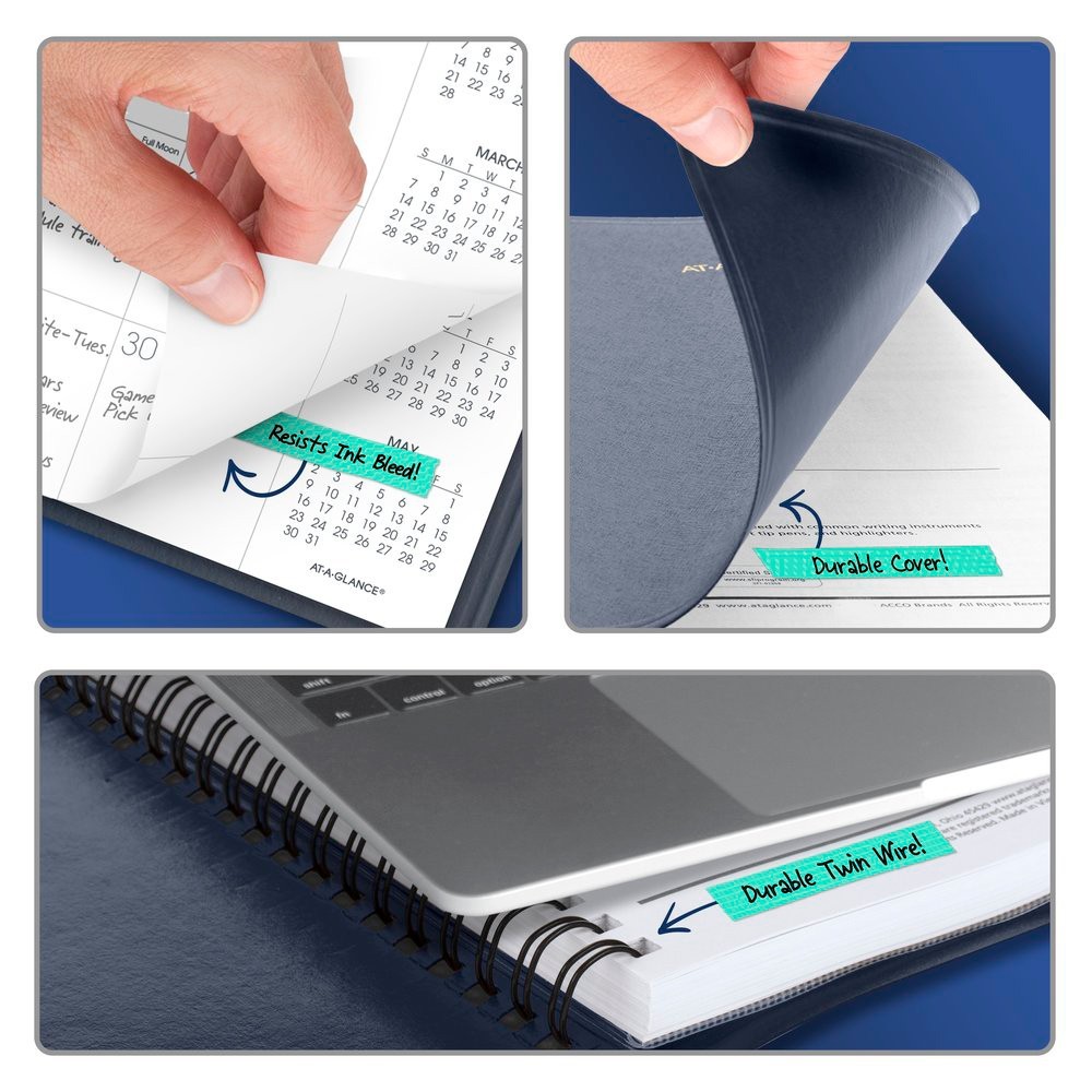 2026 At-A-Glance 70-260-20 15-Month Monthly Planner, 9 x 11″, Navy Cover