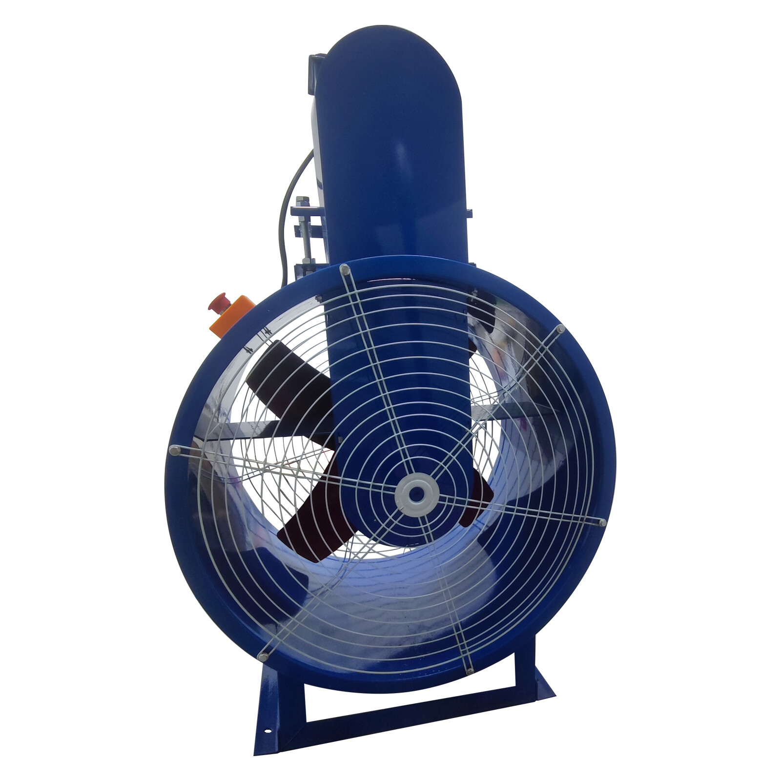 24″ Dia Electric Tube Axial Fan Paint Room Exhaust Fan 1500W 1450r/min 220V