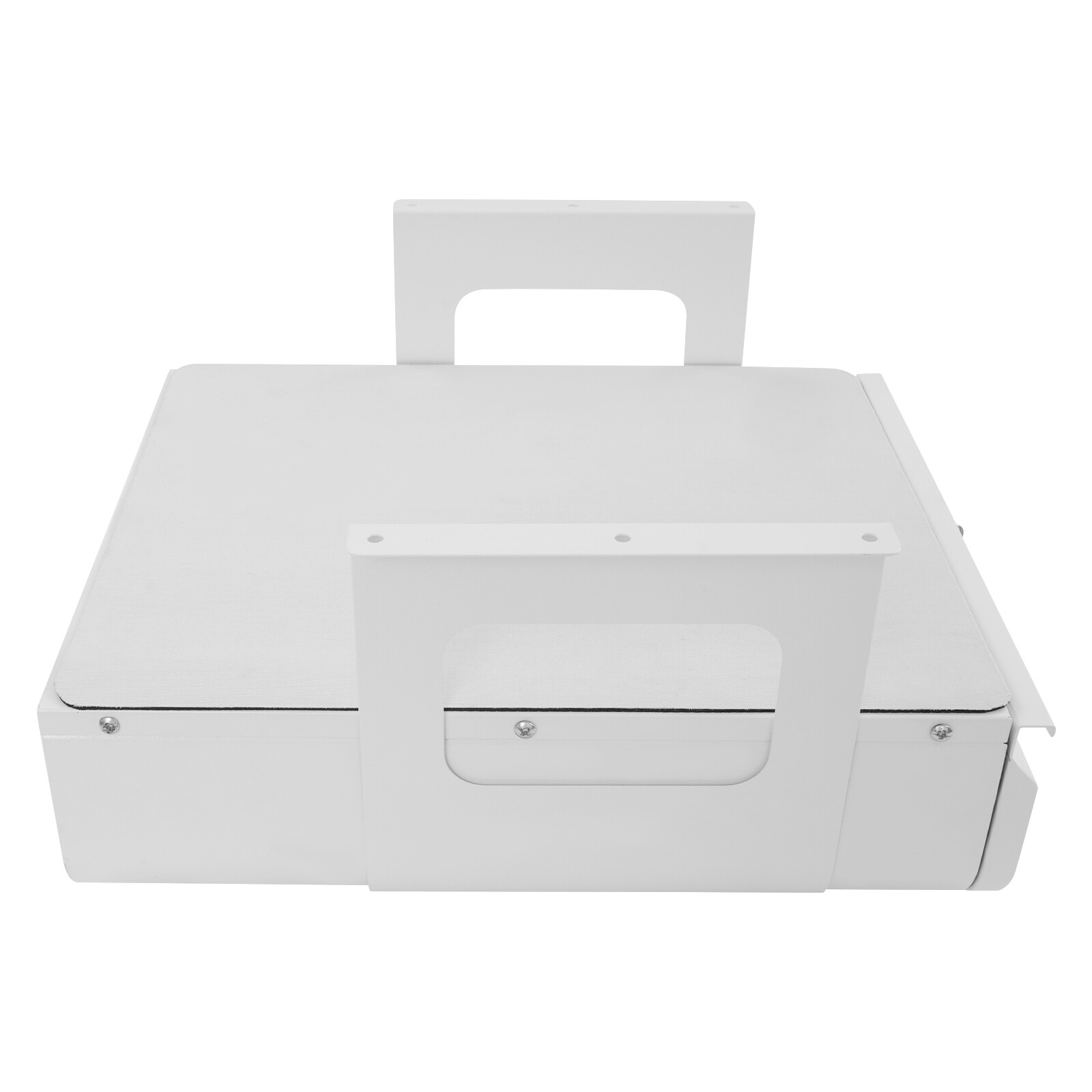 Under Desk Pull-Out Drawer, Lockable Sliding Storage Drawer, Under Desk Drawer