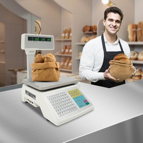 Electronic Label Computing Printing Scale Thermal Printer Price Scale 0.2-30kg