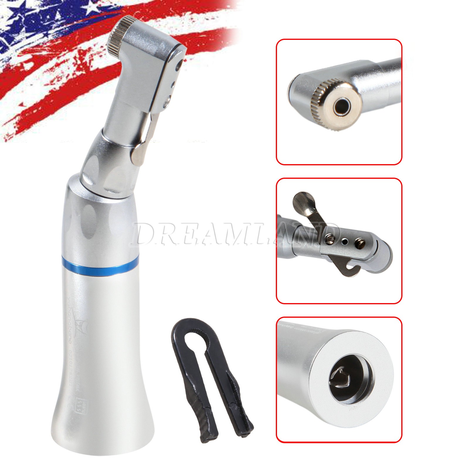 1-10 NSK Type Dental Slow Speed Contra Angle Handpiece Latch E-type contrangulo
