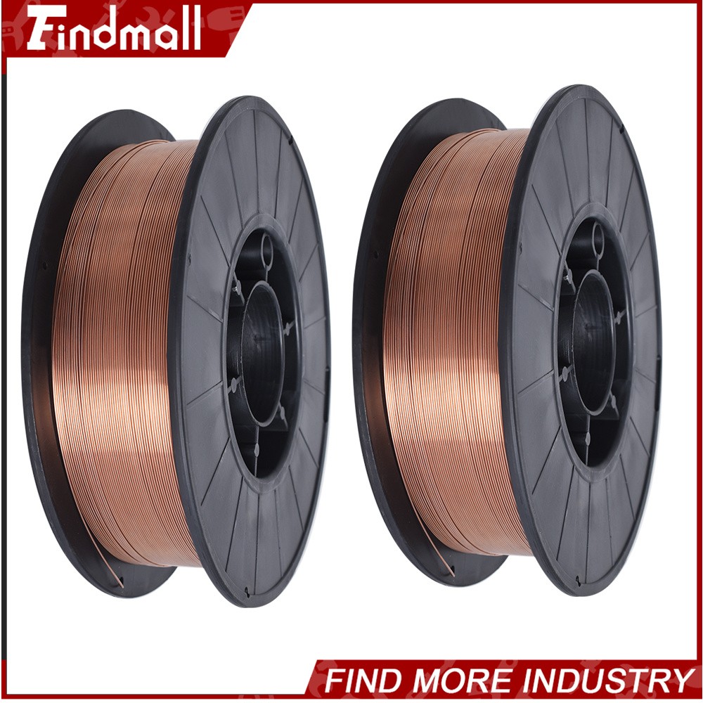 Findmall ER70S-6 0.030″ 0.035″ Dia MIG Welding Wire Mild Steel Spool
