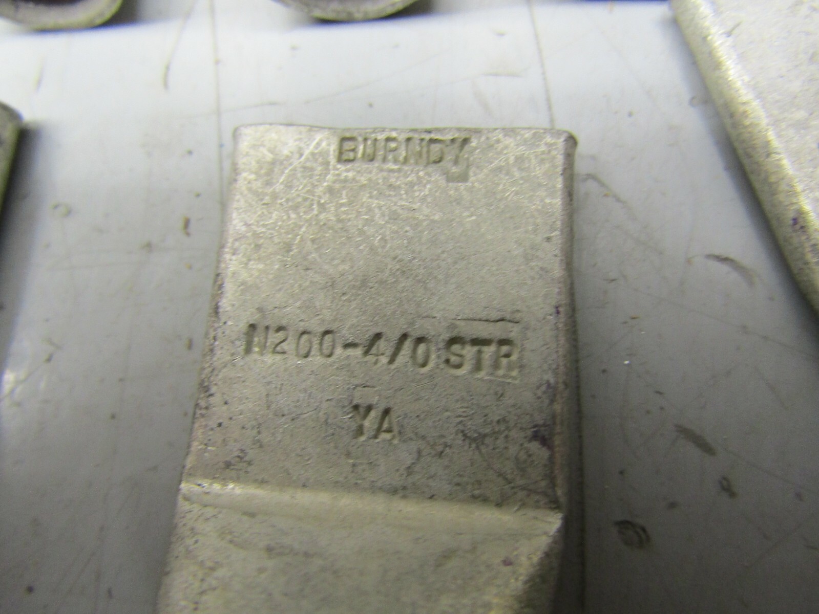 Burndy Purple Die 15 N200-4/0 STR YA Lot of 7!