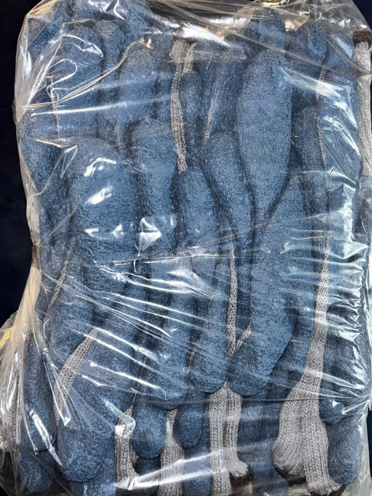 12 Pair PIP G-Tek GP LARGE Coated Gloves, Palm and Fingers, Level 3 Abrasion
