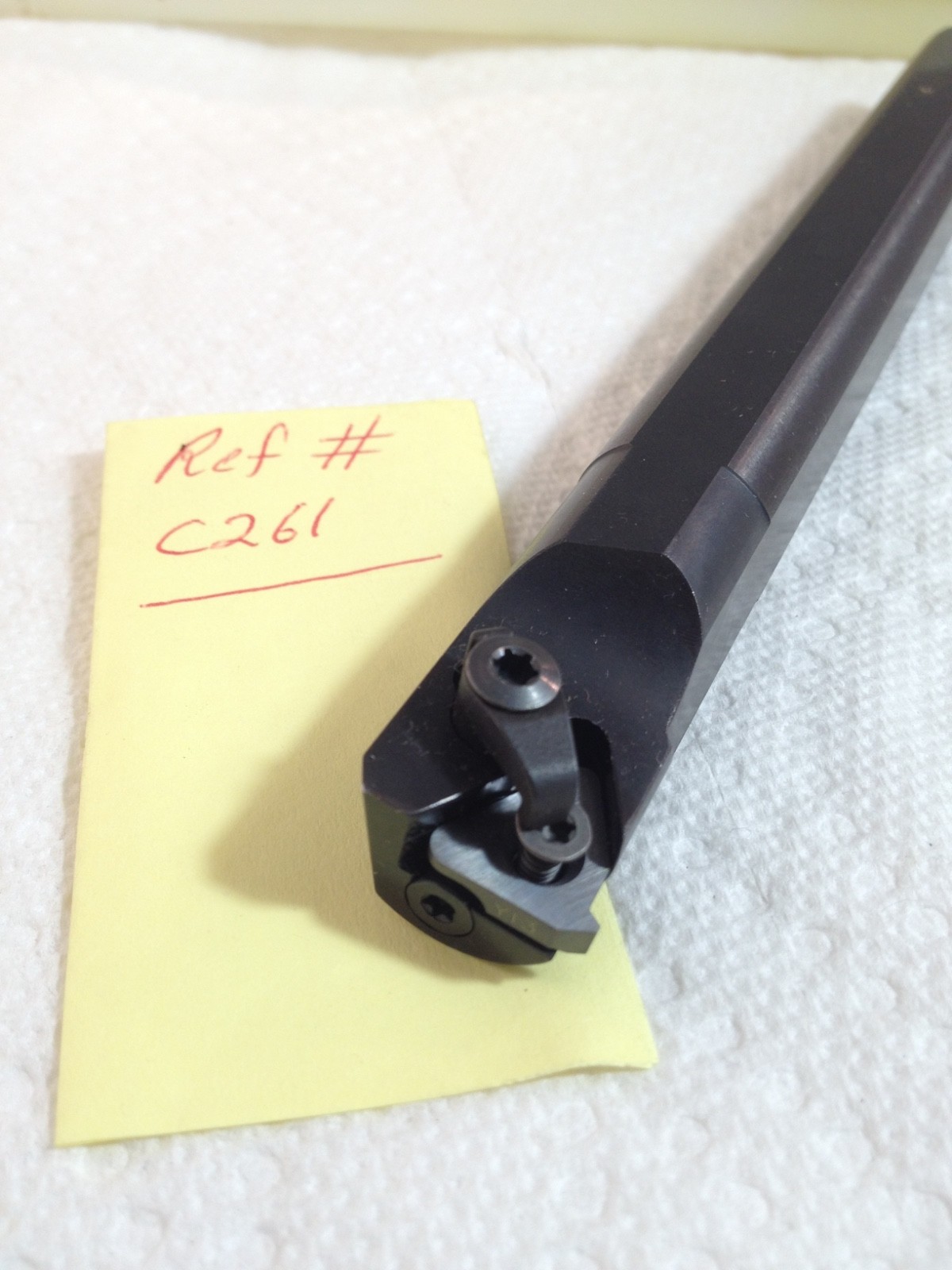 1 NEW KENNAMETAL 3/4″ THREADING BORING BAR S1212-LSER3. ISRAEL MADE-C261-