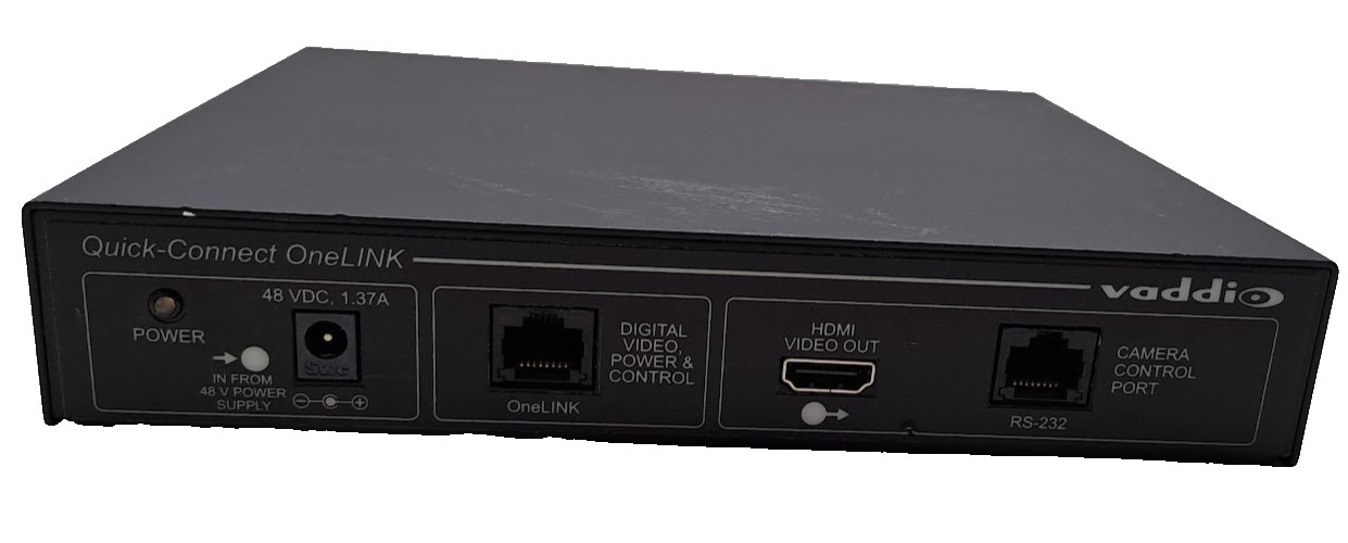 Vaddio Quick-Connect OneLink Interface 998-1105-019HDMI Video Out