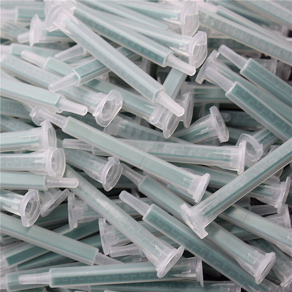 500pcs Static Mixer AB Glue Adhesive Mixing Nozzles Epoxy Resin Glue Mixing Tube