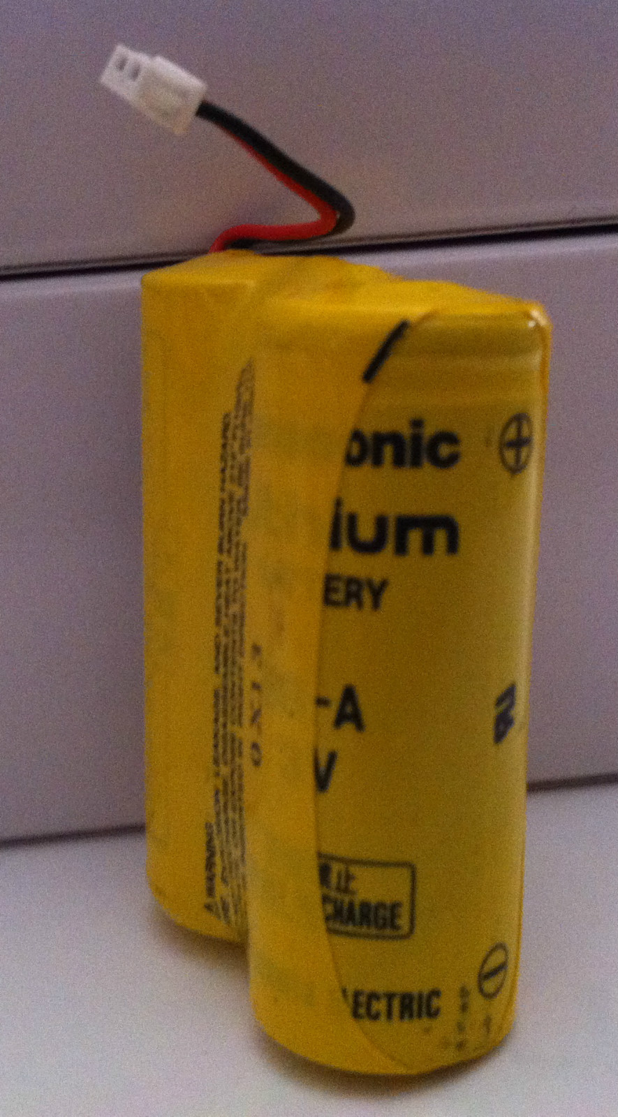 Brand New Panasonic BR-ACF2R 6V Lithium FAUNC Battery w/ Plug