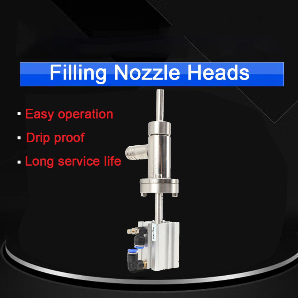 1000ml Anti-Drip Filling Nozzle Head For Liquid Paste Filling Machine Head 12mm