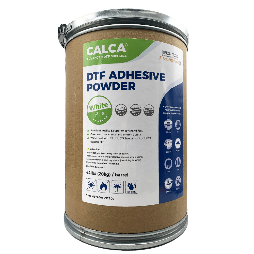 GA PICK UP TPU DTF Powder 44Lbs Hot Melt Adhesive Transfer Powder White Fine