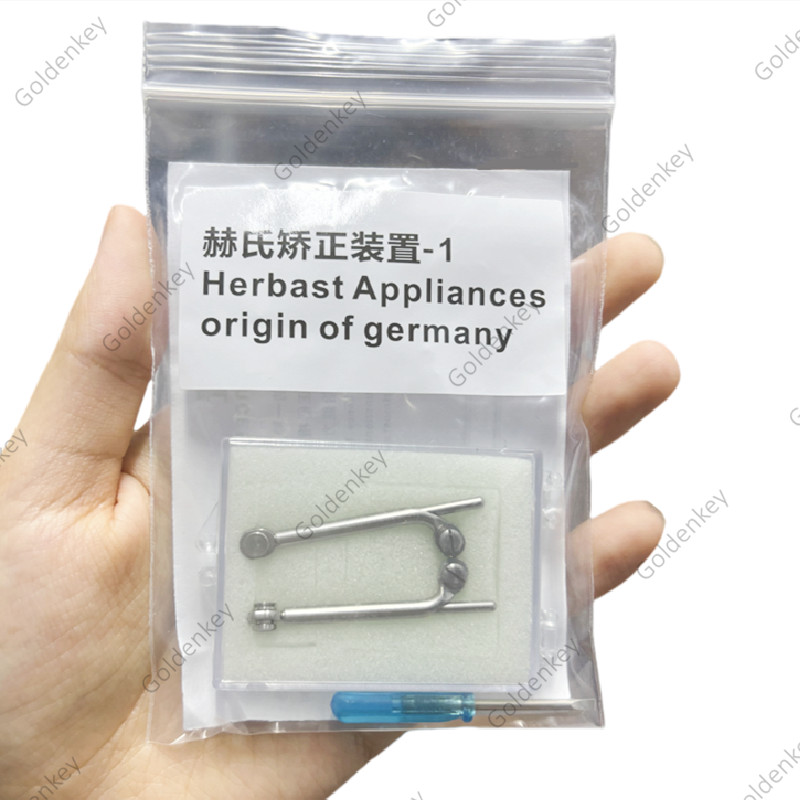 Dental Herbst Appliance Set Device Orthodontic Class II Corrections Dentaurum