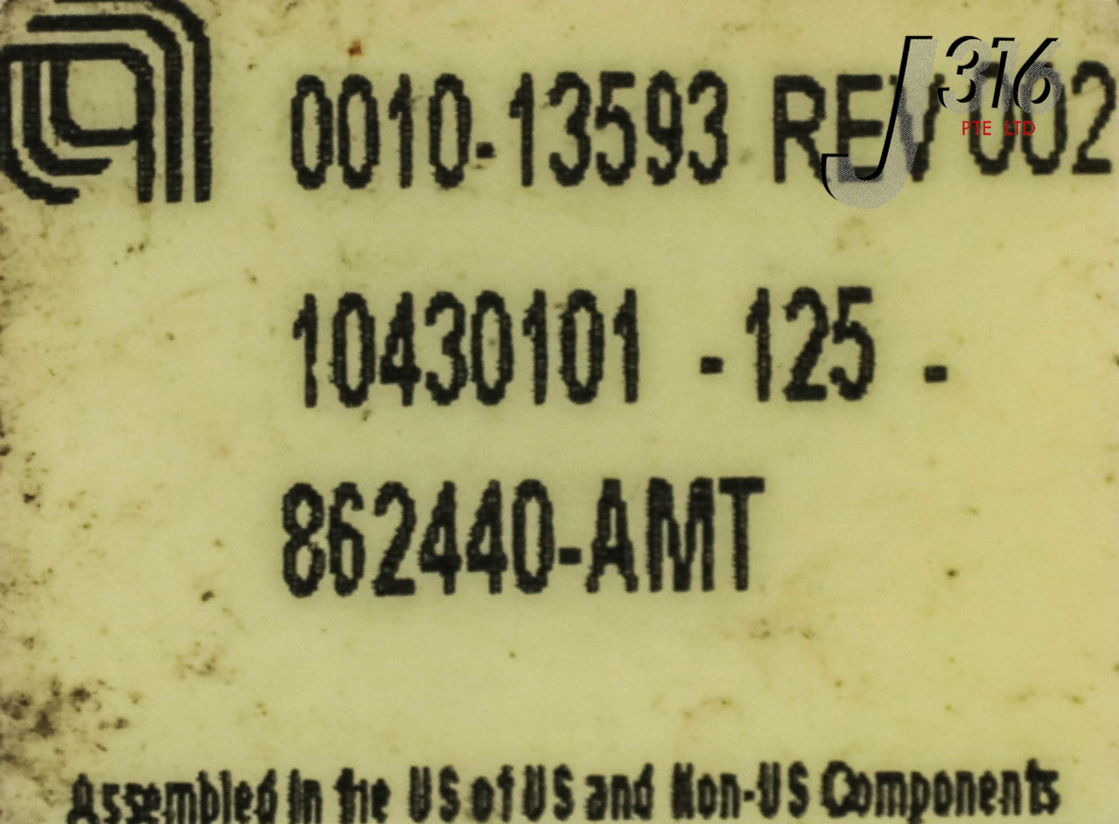 14932 APPLIED MATERIALS INSULATOR AR, MIXED 0010-13593