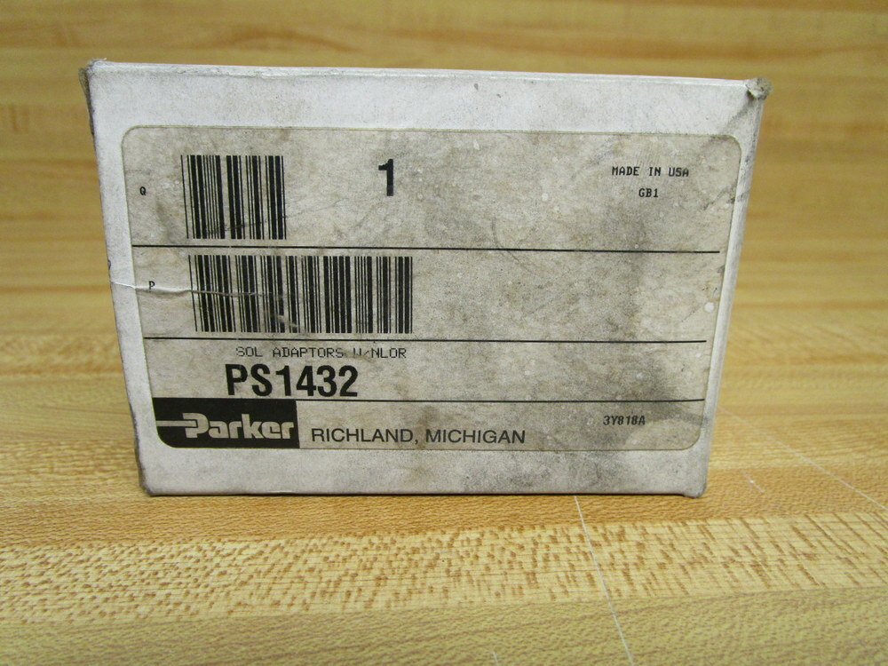 Parker PS 1432 Solenoid Adaptor PS1432