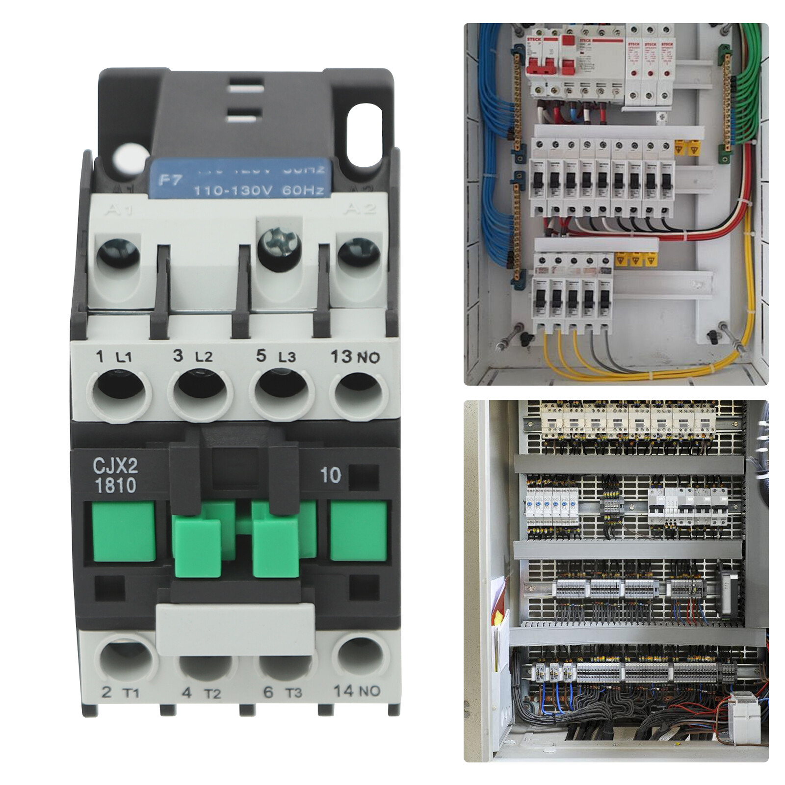 CJX2-1810 Power Contactor Starter Relay Power Contactor Motor 50/60hz 110V