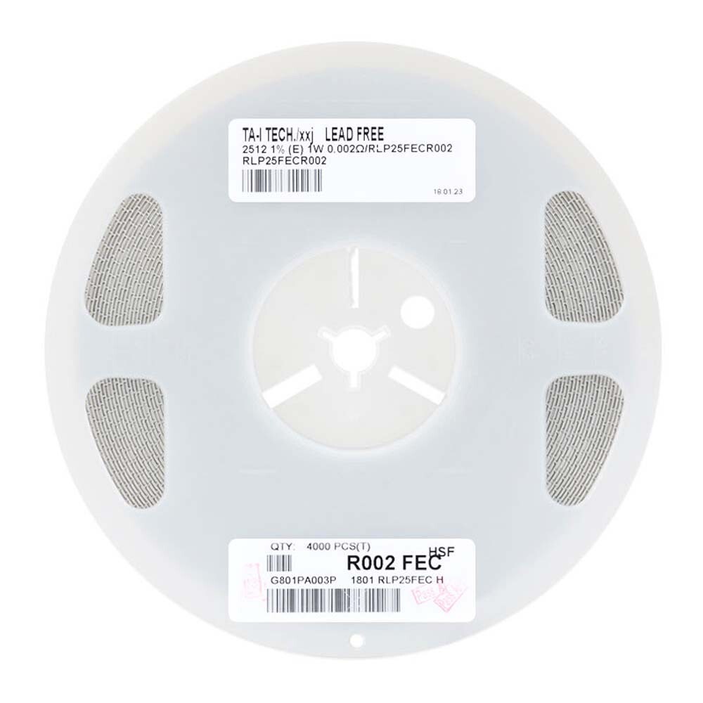 SMD/SMT 2512 Chip Alloy Sampling Resistors Current Sensing Resistance 1/2/3W ±1%