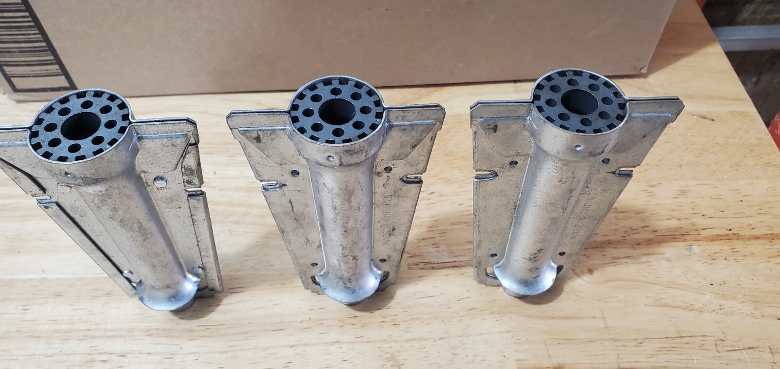Trane 5″ Aluminized Steel Galvanized Burner SET OF 3 Made in the USA