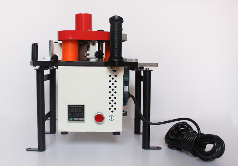 Woodworking Portable Edge Banding Machine Curve/Straight Lines Bander 220V