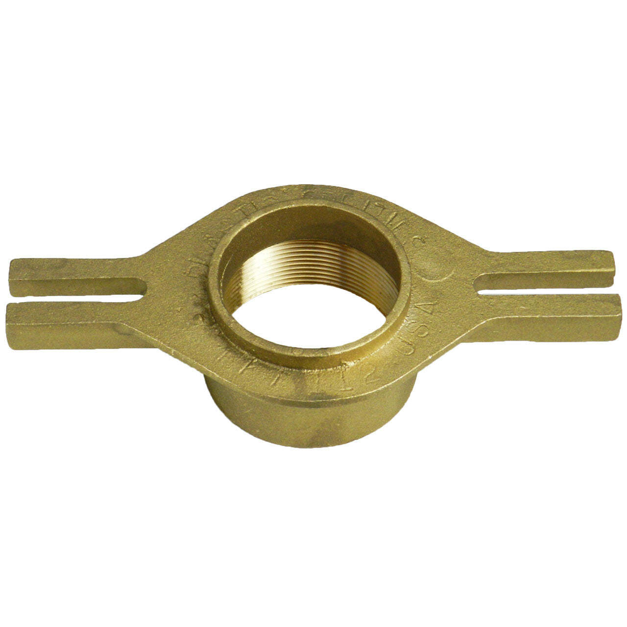 Plastic Oddities Brass Urinal Flange
