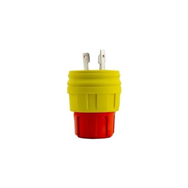 Ericson 2520-Pw6p-Am Watertight Locking Plug, L14-30P, 30 A, 125/250V Ac,