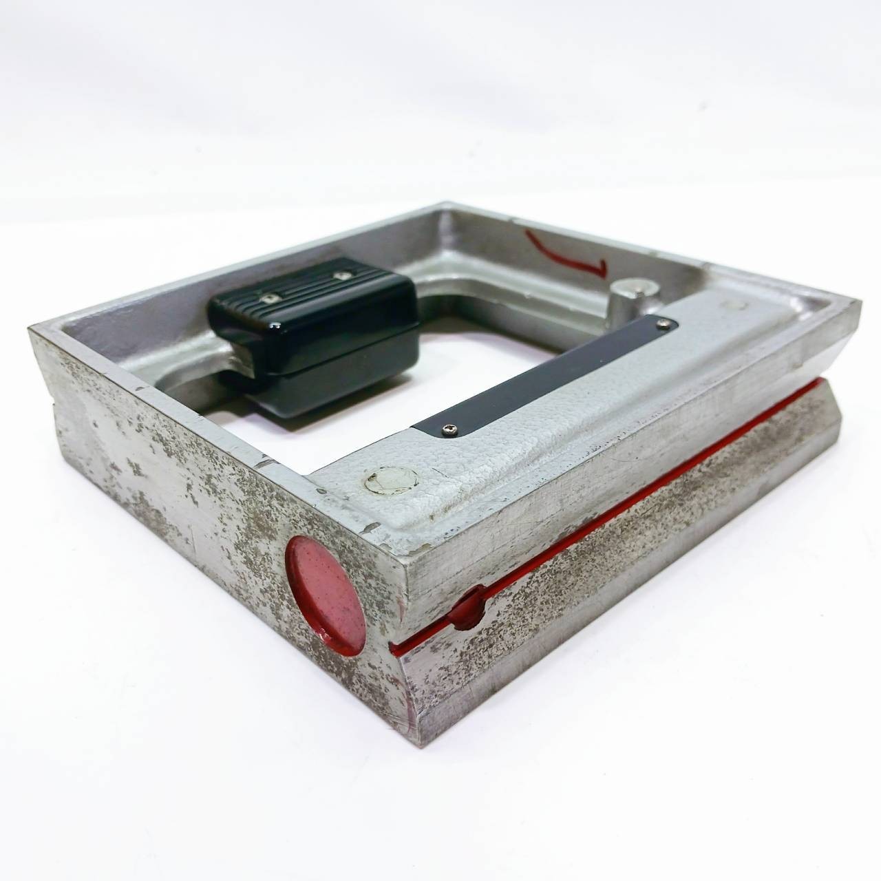 Obishi Precision Square Level 0.02mm/m 150×150×40mm Gage Made in Japan BG0612