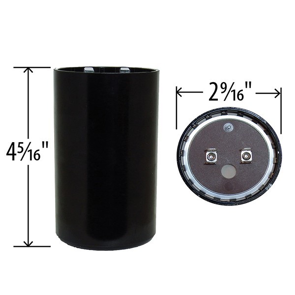 430-516 uF 250 VAC 091A430B250DE8A Start Capacitor with Resistor