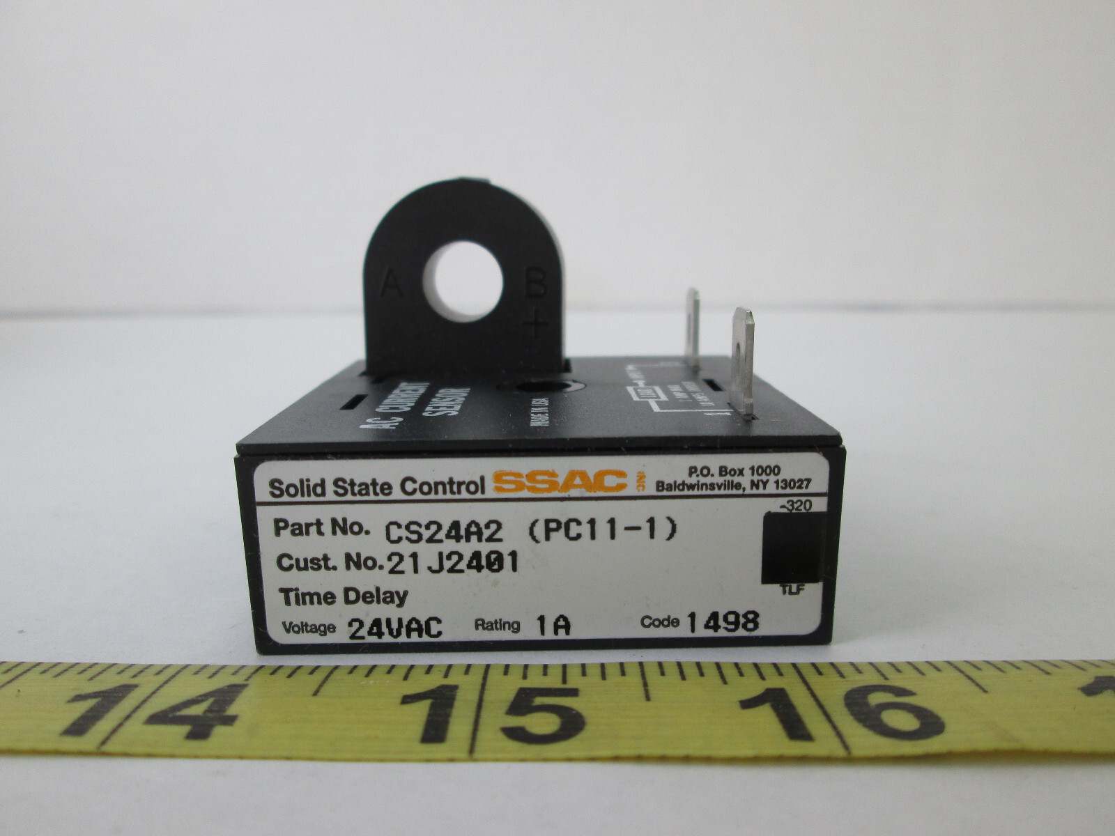 New NOS Lennox AC Current Sensor SSAC CS24A2 (for Lennox 26L56 Kit) SKU B