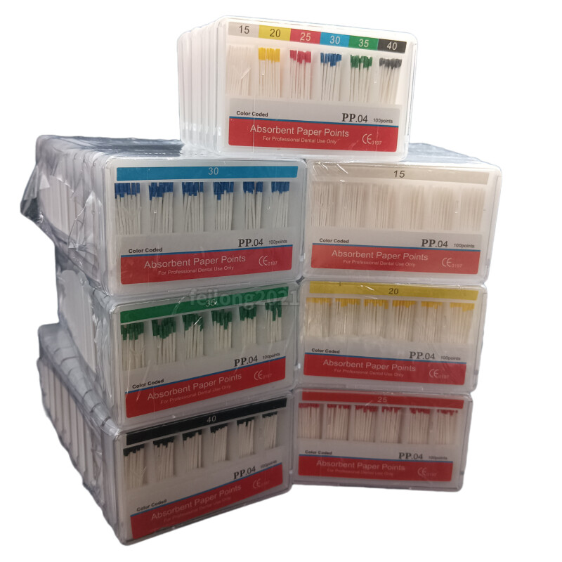 Dental Absorbent Paper Points Gutta Percha Points Eododontic 15-40# EODO Root