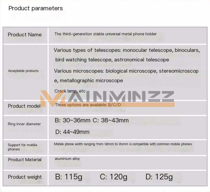 1PC NEW Slit Lamp Adapter Microscope Eyepiece Smartphone Cell Phone Adapter