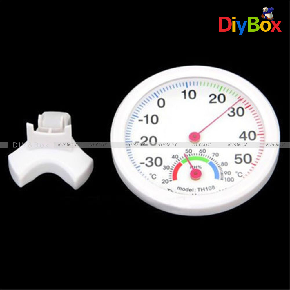 Large Dial Indoor TH108 Hygrometer Humidity Thermometer Temp Temperature Meter