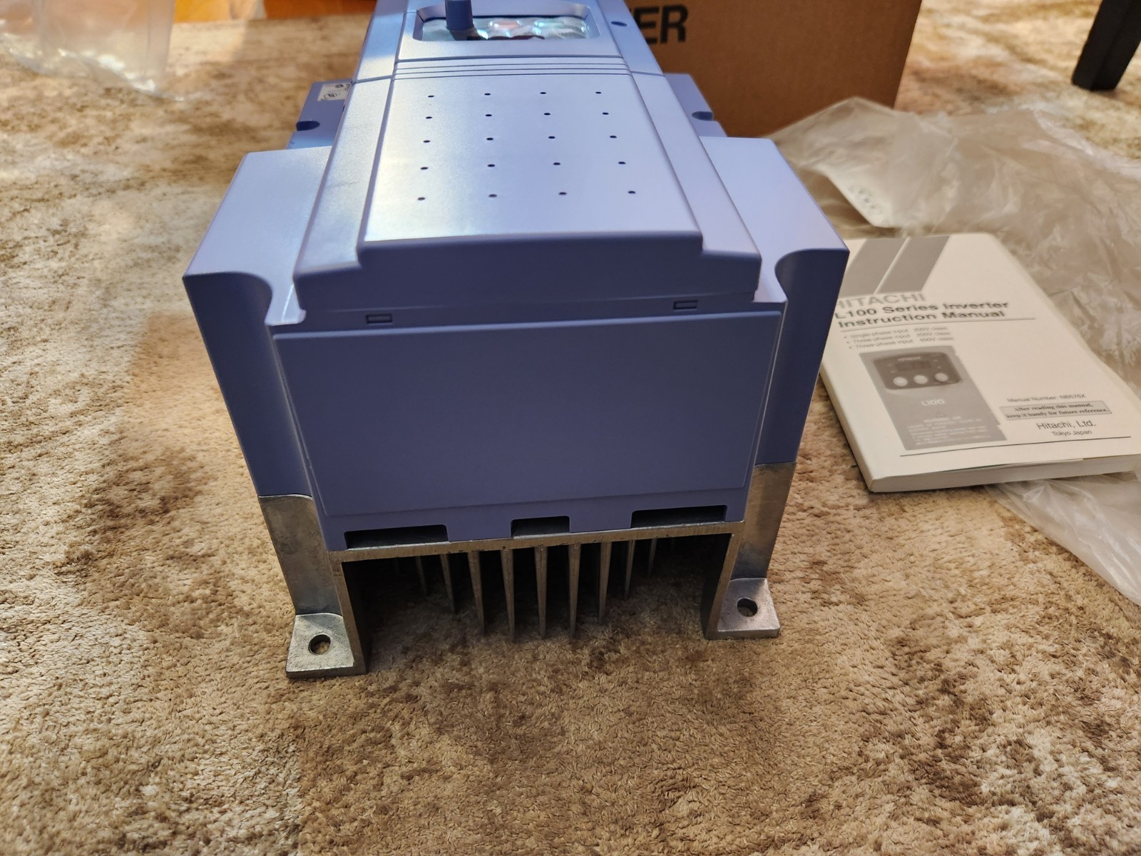 Hitachi L100-075HFU Inverter VFD 400V 3PH 7.5 kW 10 HP 380-460 16A NEW OLD STOCK