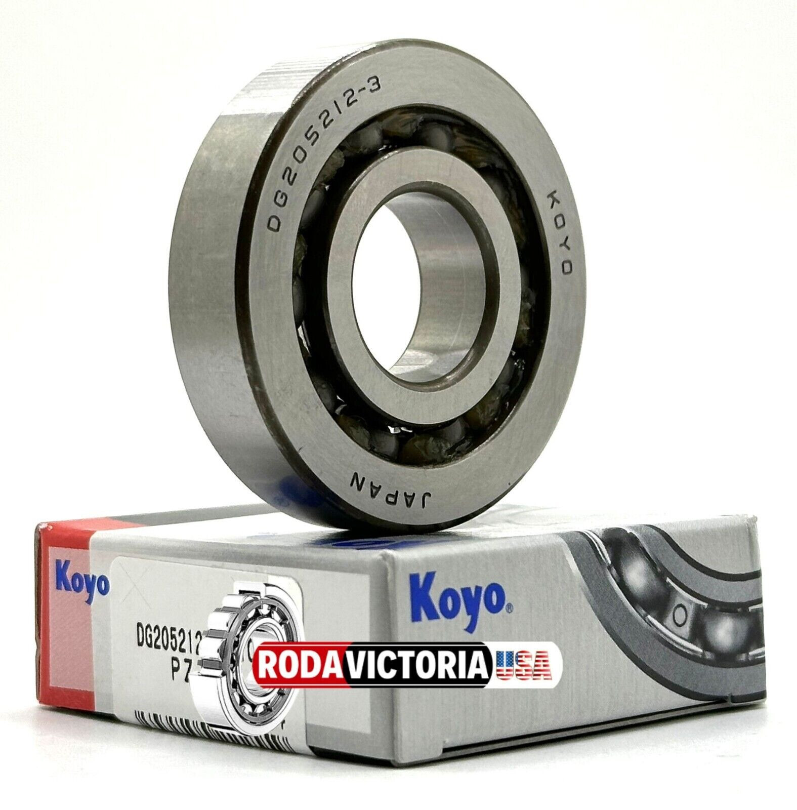 KOYO DG205212-3 SC04A47CS24PX1, BB13055B CRANKSHAFT BEARING 20x52x12mm KOYO