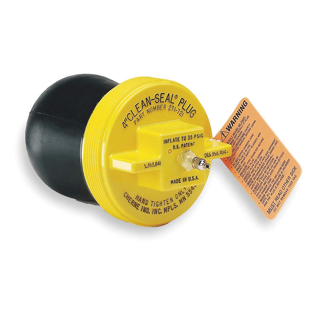 CHERNE 271721 Pipe Plug,Not Applicable,8.5″Deflate L 2HCE3