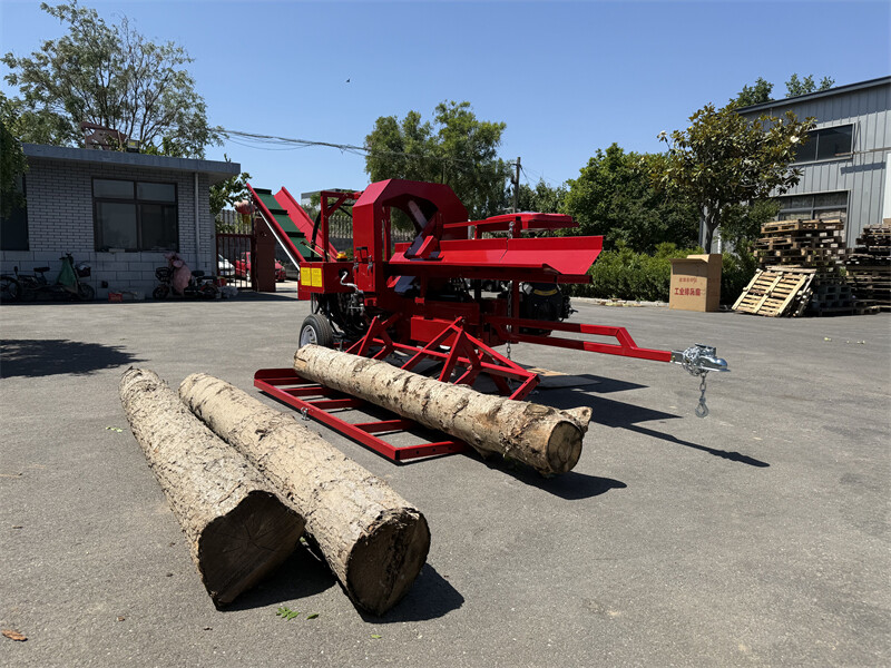27T Hydraulic Firewood Processor w/ 739cc RATO Engine Log Lifter & 118″ Conveyor