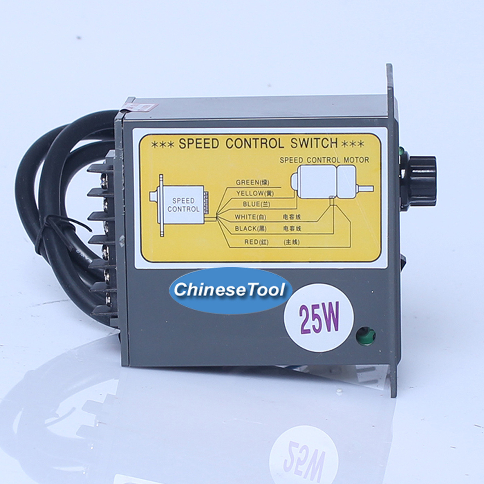 US-52 220V 50Hz Electrical AC Motor Speed Control Pack 15W 25W 40W 60W To 250W