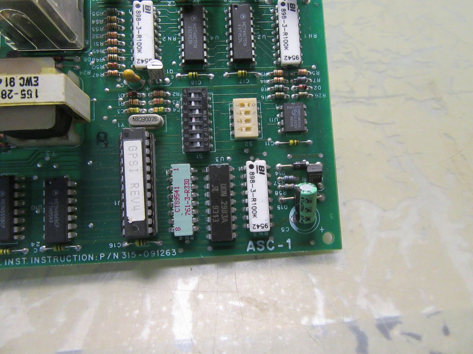 siemens cerberus pyrotronics asc-1 fire alarm module board [3*N-14]