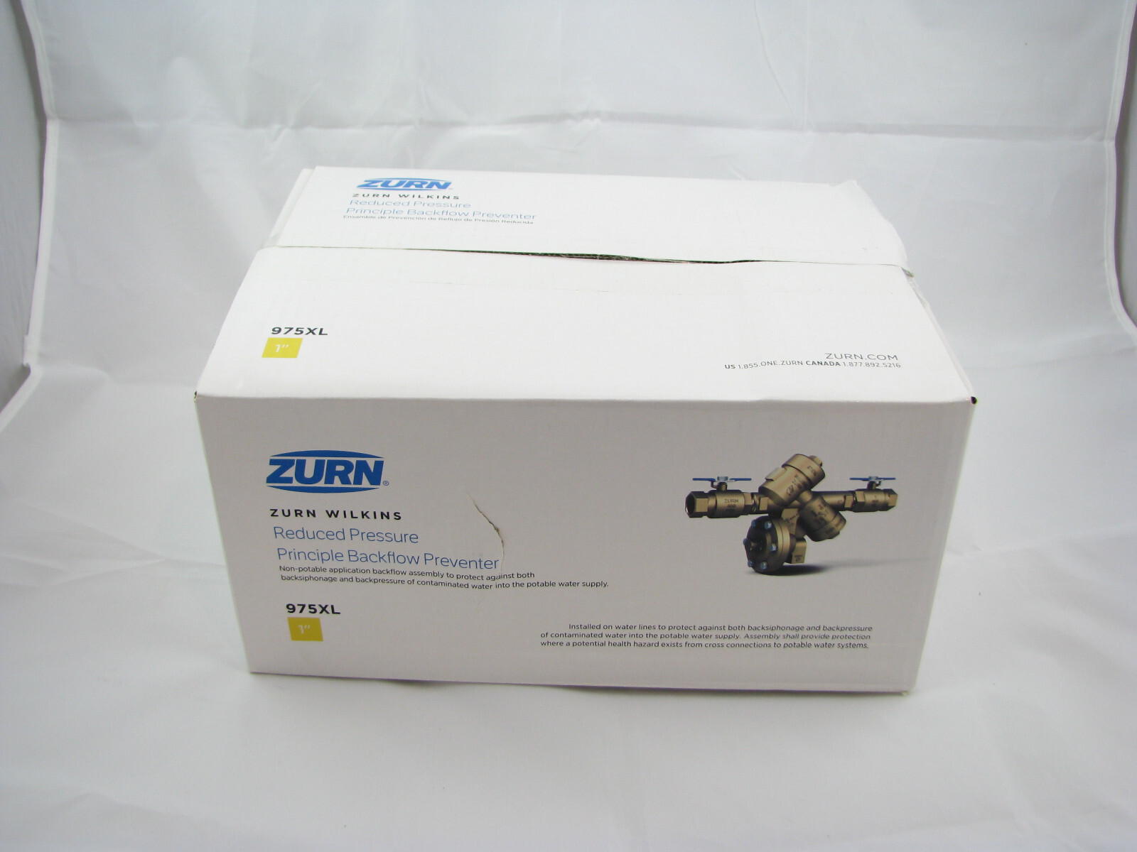 ZURN WILKINS 1″ 1-975XL Reduced Pressure Backflow Preventer Valve